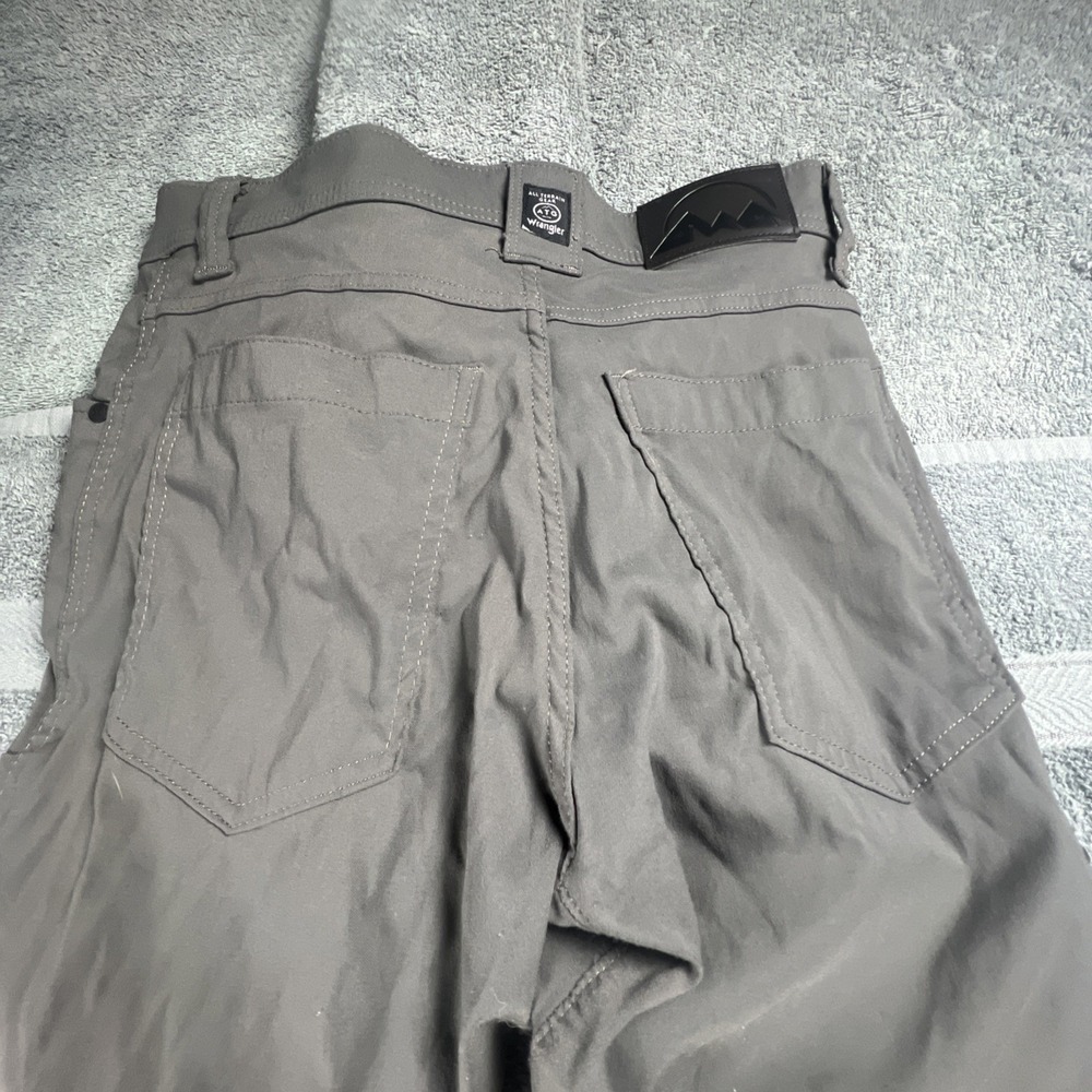 Wrangler ATG Mens Gray All Terrain Gear Pants 30x32 Stretch Nylon Outdoor Hiking - Picture 8 of 10